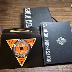 Harley-Davidson great rides journal & postcards